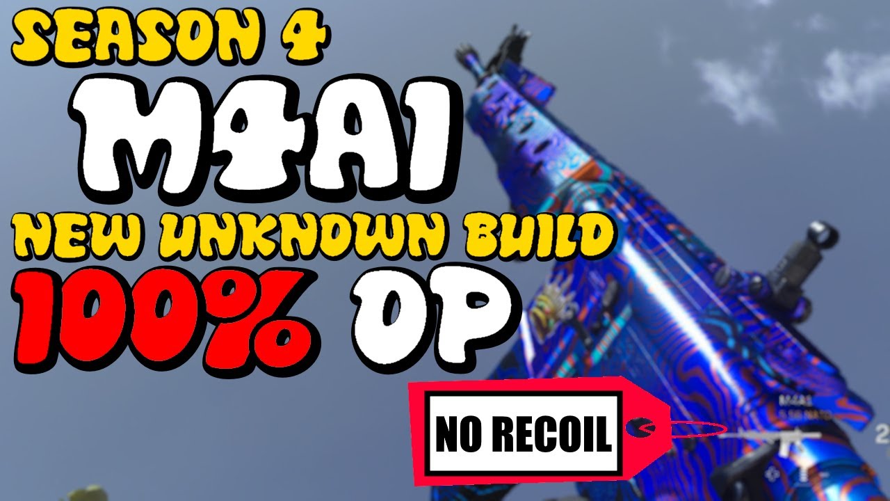 MW | NEW OVERPOWERED M4A1 CLASS SETUP (NEW BUILD NO RECOIL MUST USE !!)