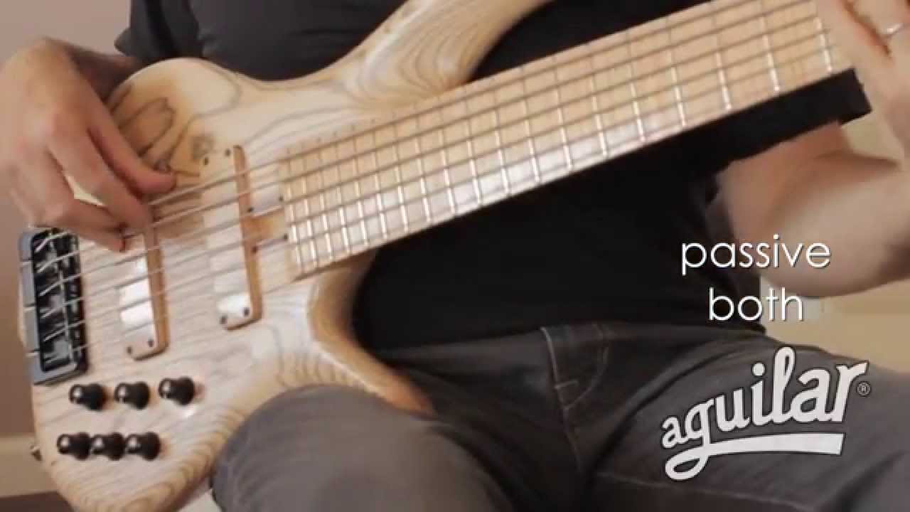 F Bass Vs Aguilar Pickups 3: Single Note Lines