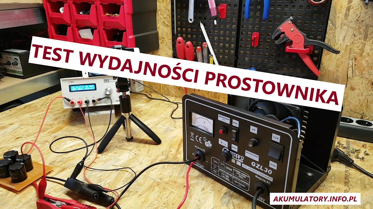 Pomiar wydajności prostownika