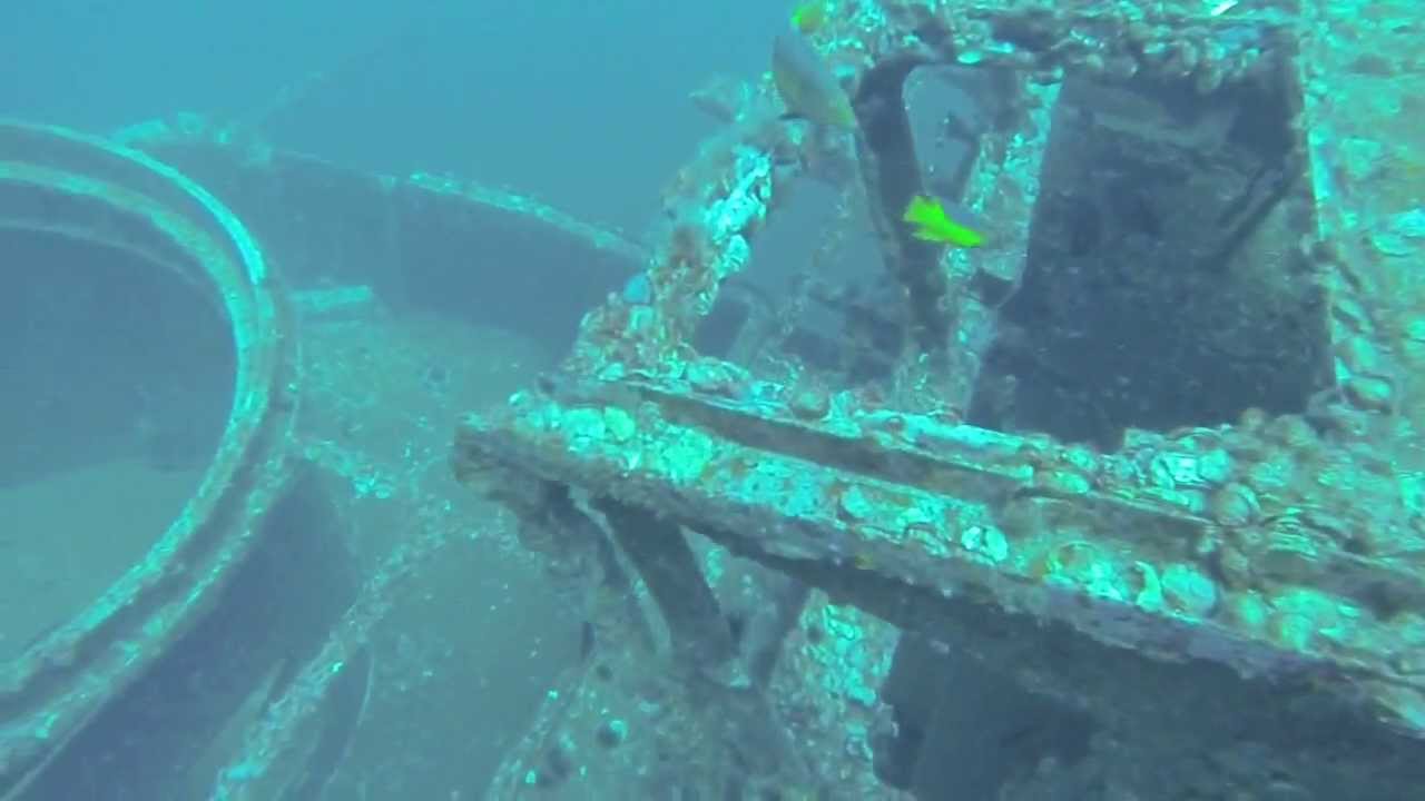 USS Oriskany Diving - Dive #2
