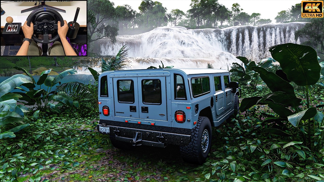 Hummer H1 Alpha | OFFROAD - Forza Horizon 5 | Thrustmaster T300 RS