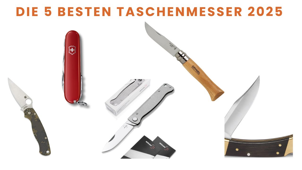 🟢 Die 5 Besten Taschenmesser 2025: Test & Vergleich