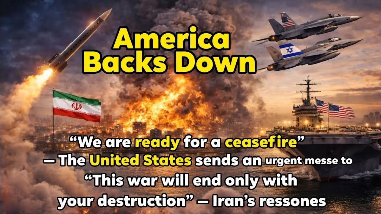 America Backs Down: Urgent Ceasefire Message to Iran &mdash; Iran&rsquo;s Strong Response