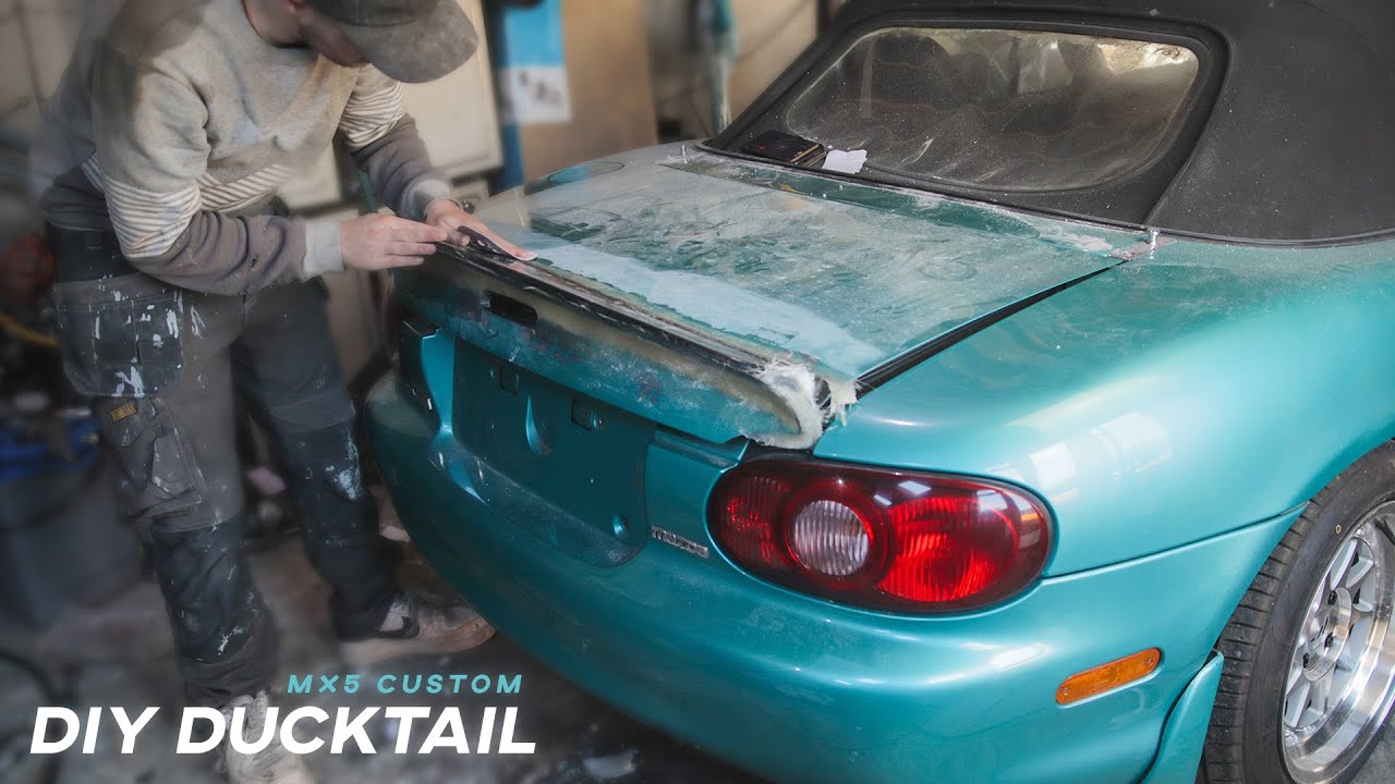Спойлер Ducktail своими руками