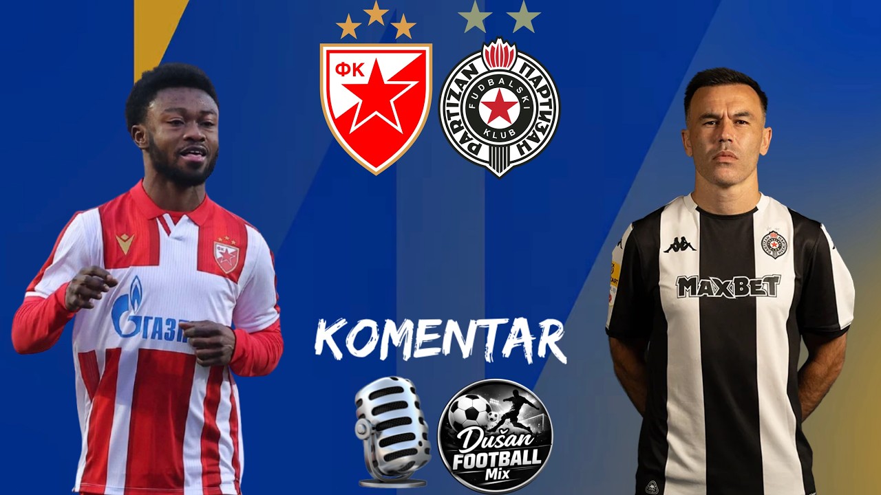 ⏱️ IZ MINUTA U MINUT | Crvena zvezda - Partizan | 24. kolo Superlige Srbije