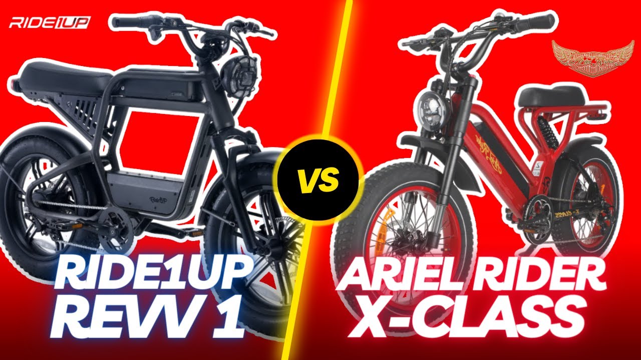 WHICH EBIKE IS BETTER? | Ride1Up Revv 1 VS Ariel Rider X-Class