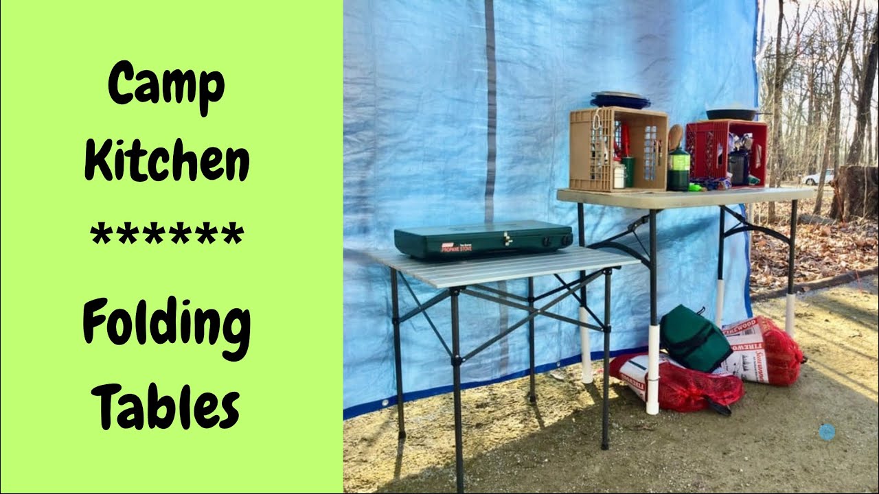 Folding Camp Tables