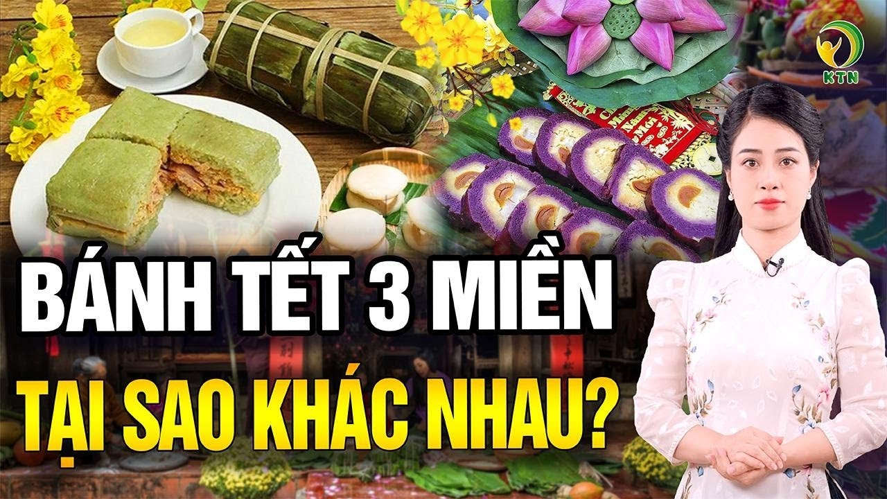 Tại Sao Bánh Tết 3 Miền Lại Khác Nhau? Ý Nghĩa Văn Hóa & Tâm Linh Ít Người Biết