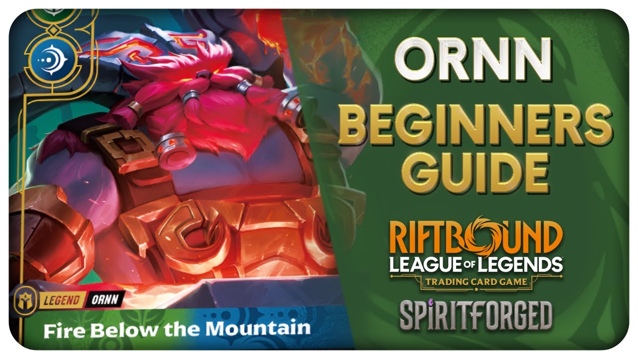 3 Different Signature Spells?! | Ornn Beginners Guide | Riftbound Spiritforged TCG