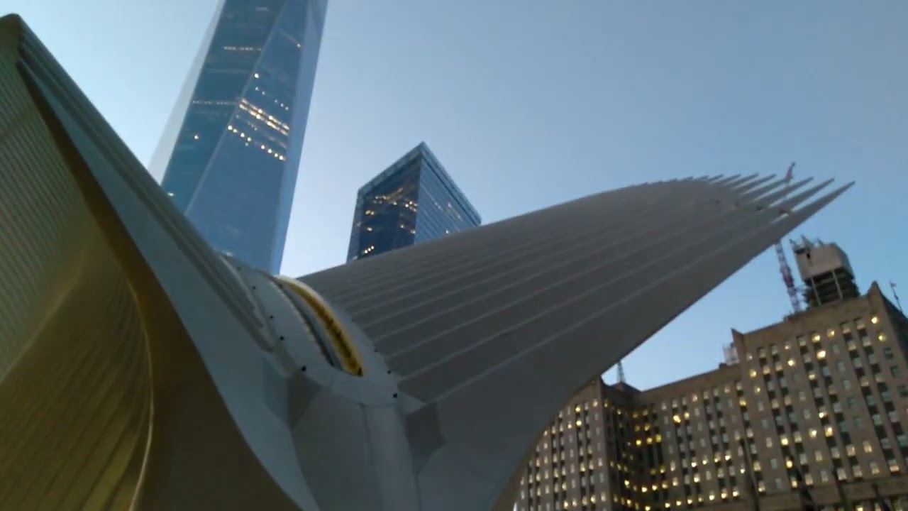 Nyc visiting the World trade center memorial 2023