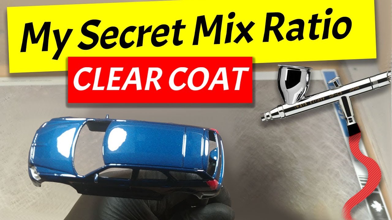 How to Clearcoat - 2k Clear Coat Mix for Diecast Cars & My Paint Oven Build