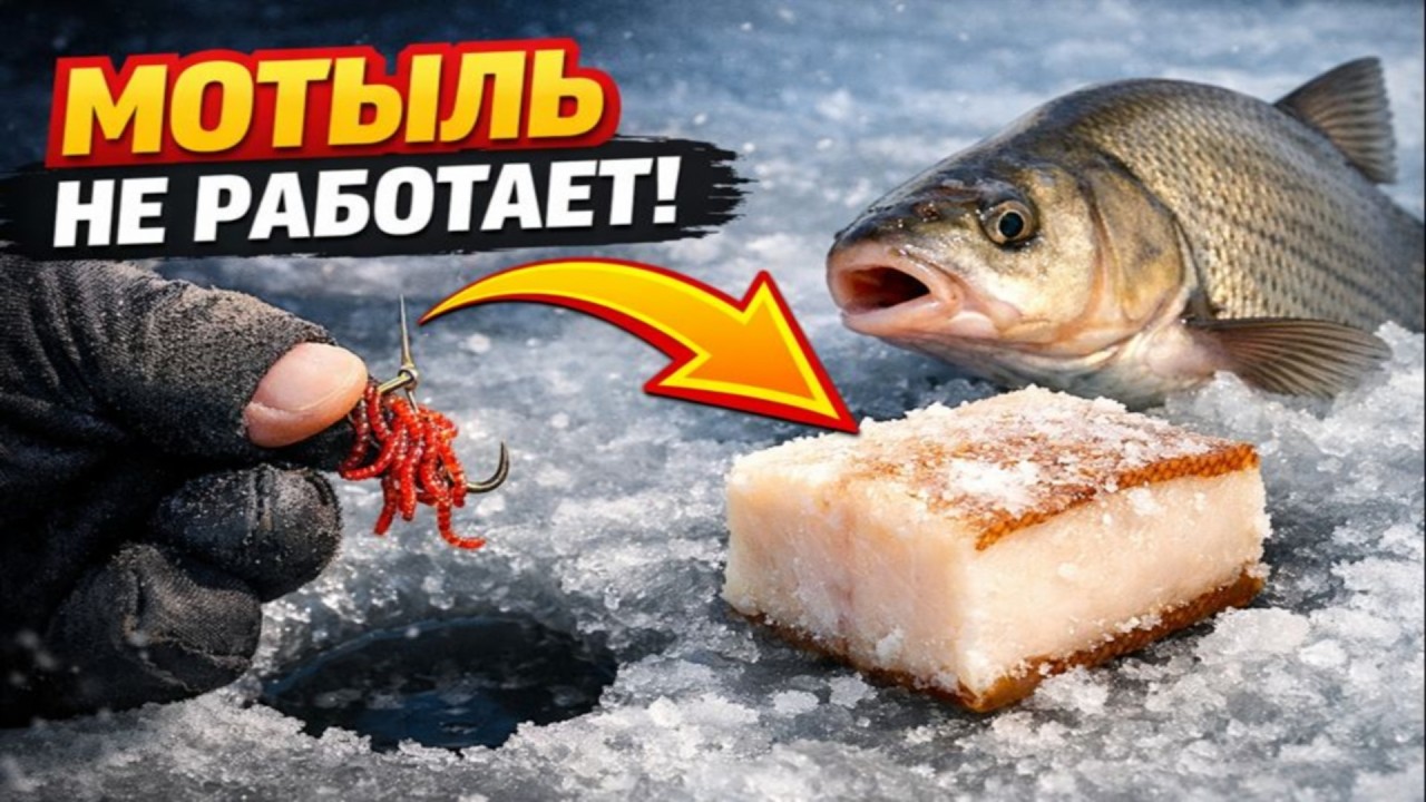 Дед был ПРАВ! Вот почему его САЛО рвало лёд, а ваша наживка — НЕТ