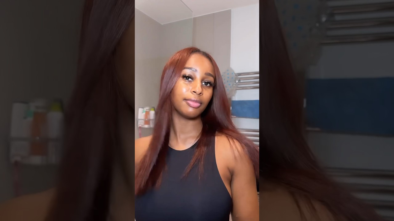DIY silk press at home on natural hair 💕High quality products! #silkpress #naturalhair #hair