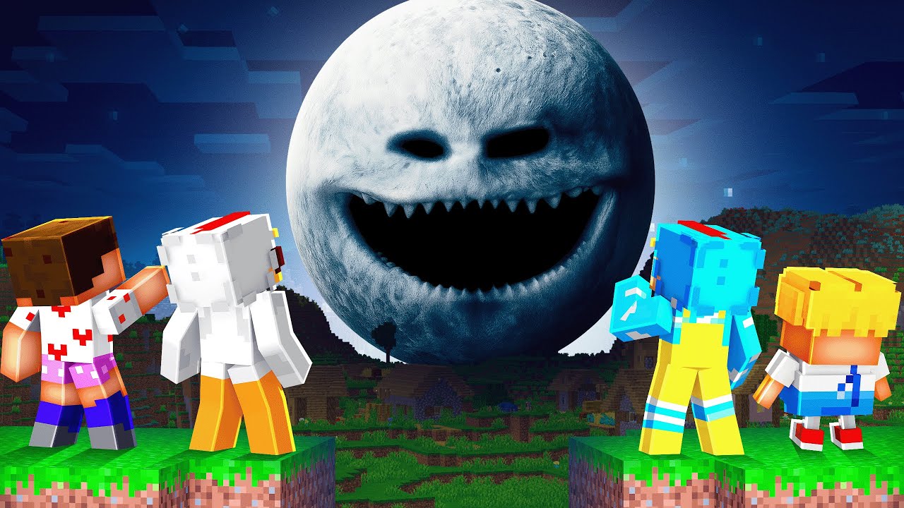 La LUNE se Réveille sur Minecraft !