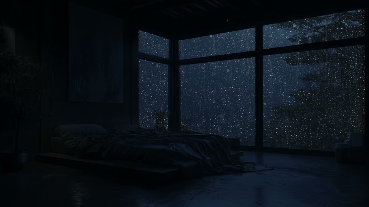 Rain Sounds to Ease Insomnia & Stress | Deep Sleep Music for a Calm and Peaceful Mind