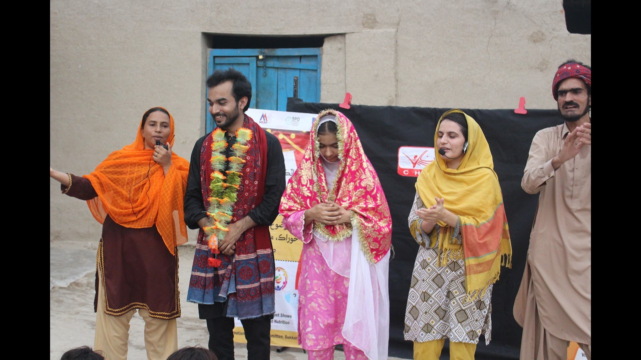 Video Report CHANAN Theater on Nutrition in Sindh