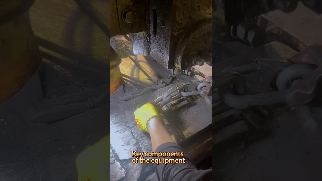 Mining round link chain