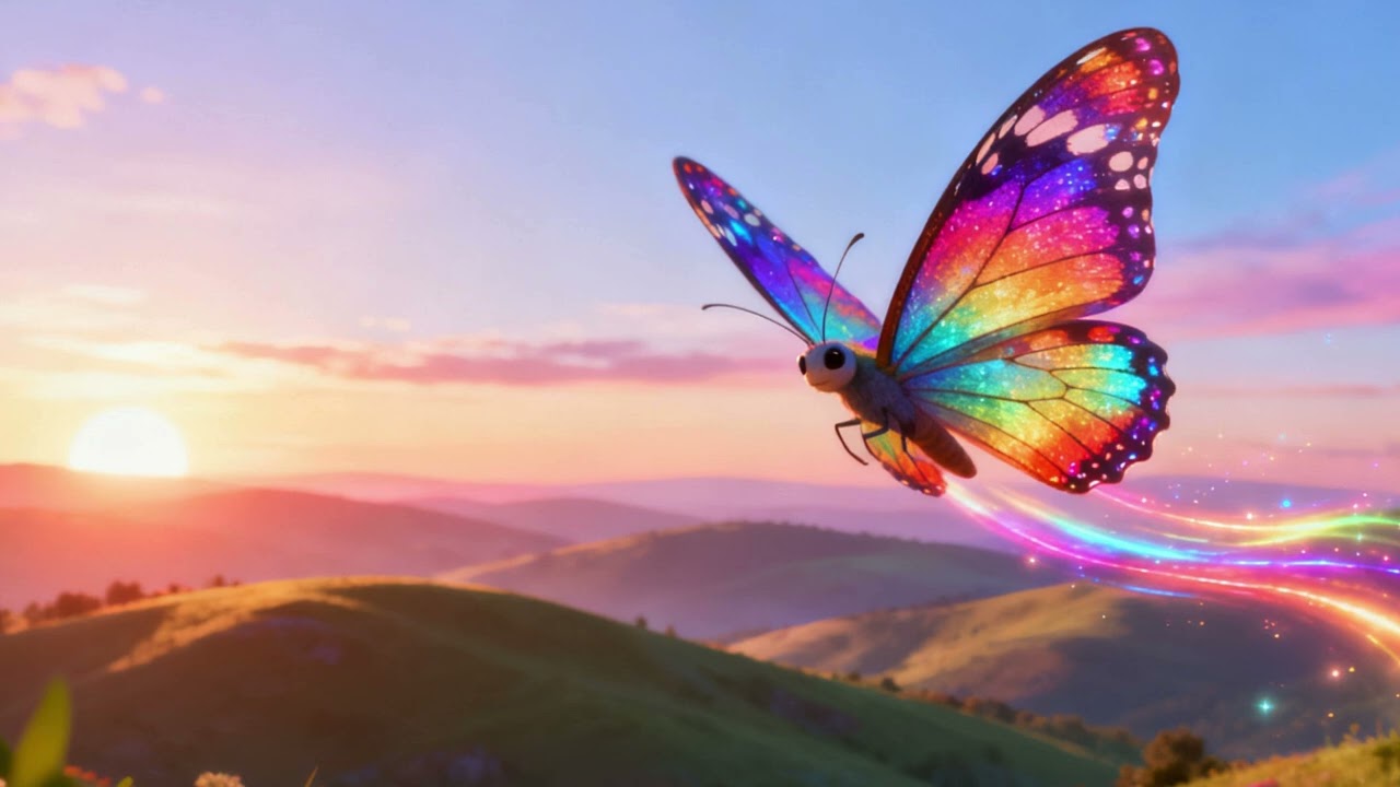 The Butterfly Who Drew the Morning Part 2 | Gentle Storytime Song for Kids | The Jingle Station