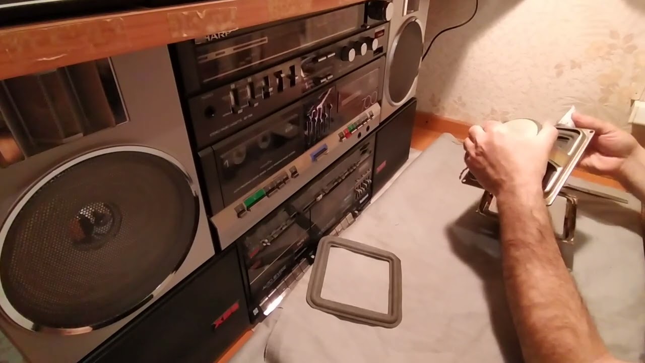 Замена подвесов SANYO 6100