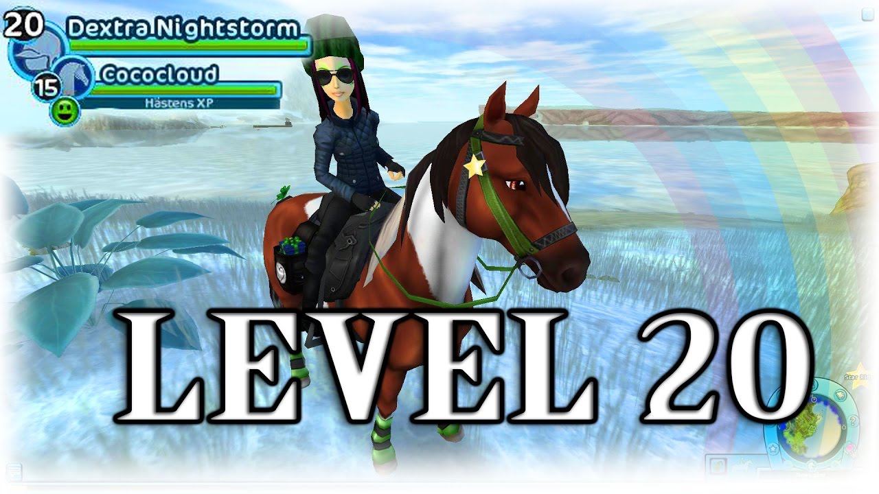 OMG I'M LEVEL 20 in Star Stable