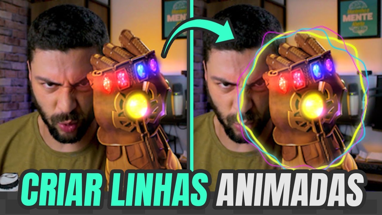 Como fazer LINHAS ANIMADAS no After Effects | Tutorial After Effects