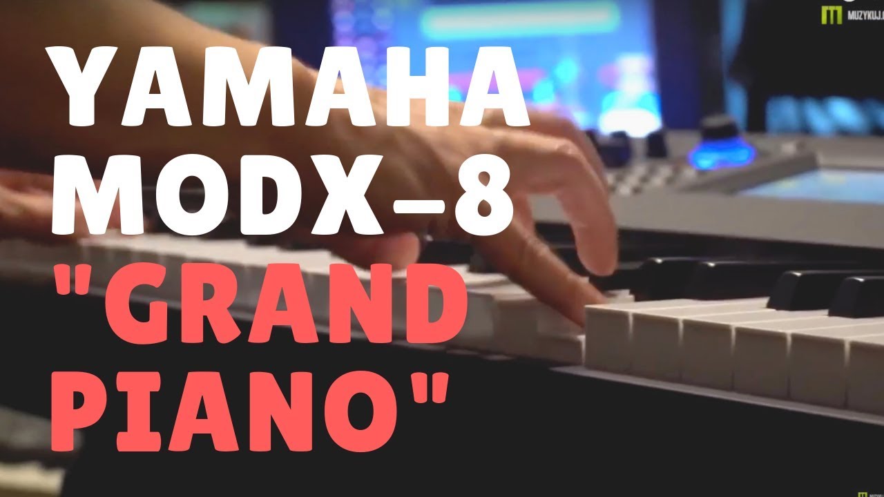Yamaha MODX8 Grand Piano CFX demo by Muzykuj