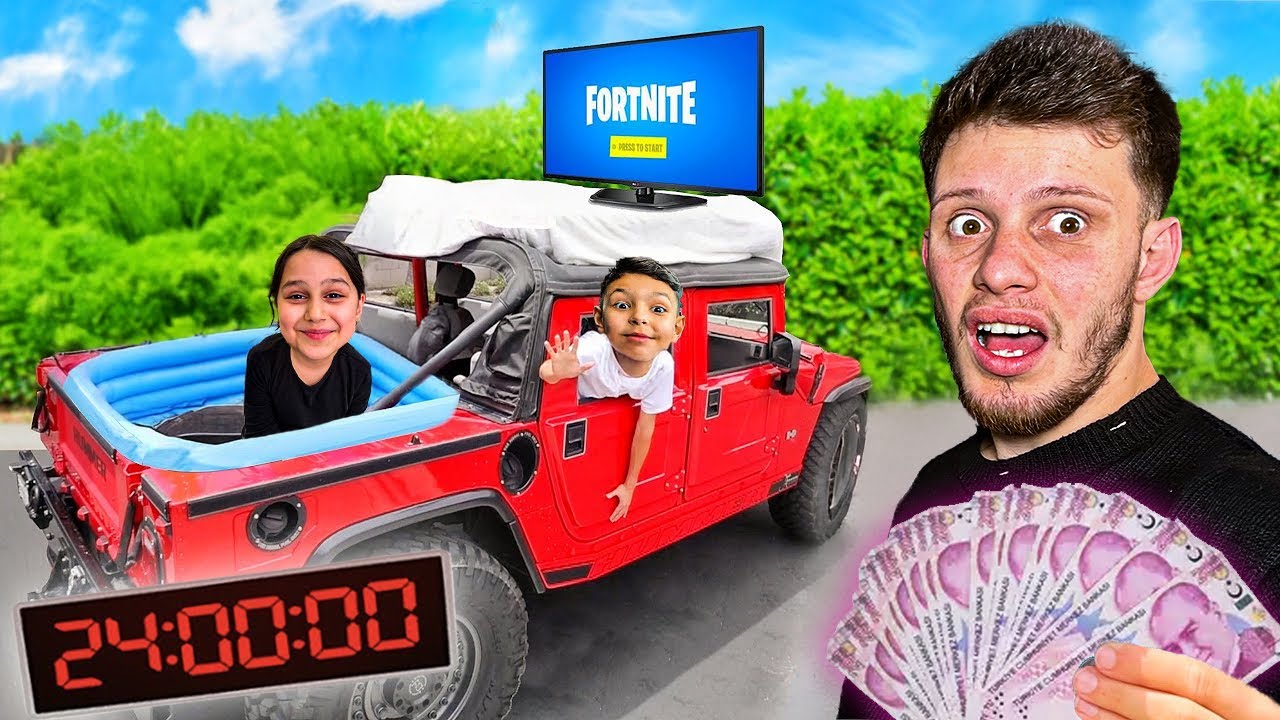 ARABADAN SON ÇIKAN KAZANIR!? (10.000₺ ÖDÜLLÜ)