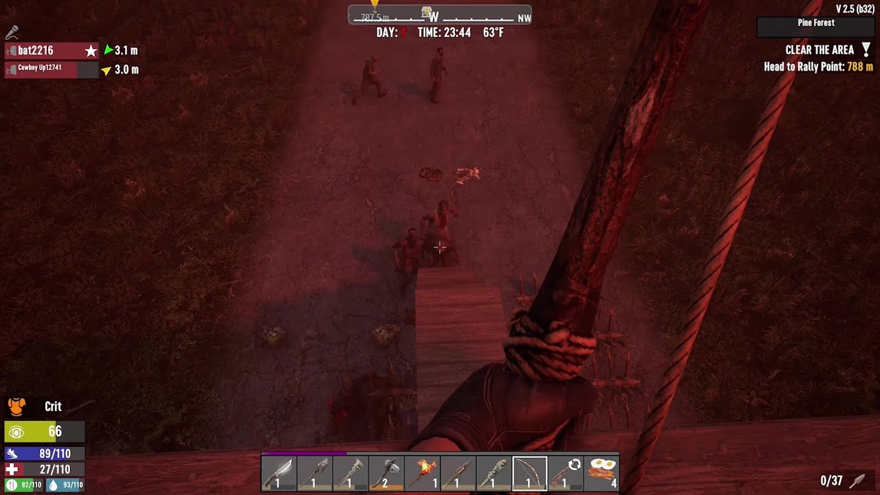 7 Days To Die Server Part 8 Horde Night