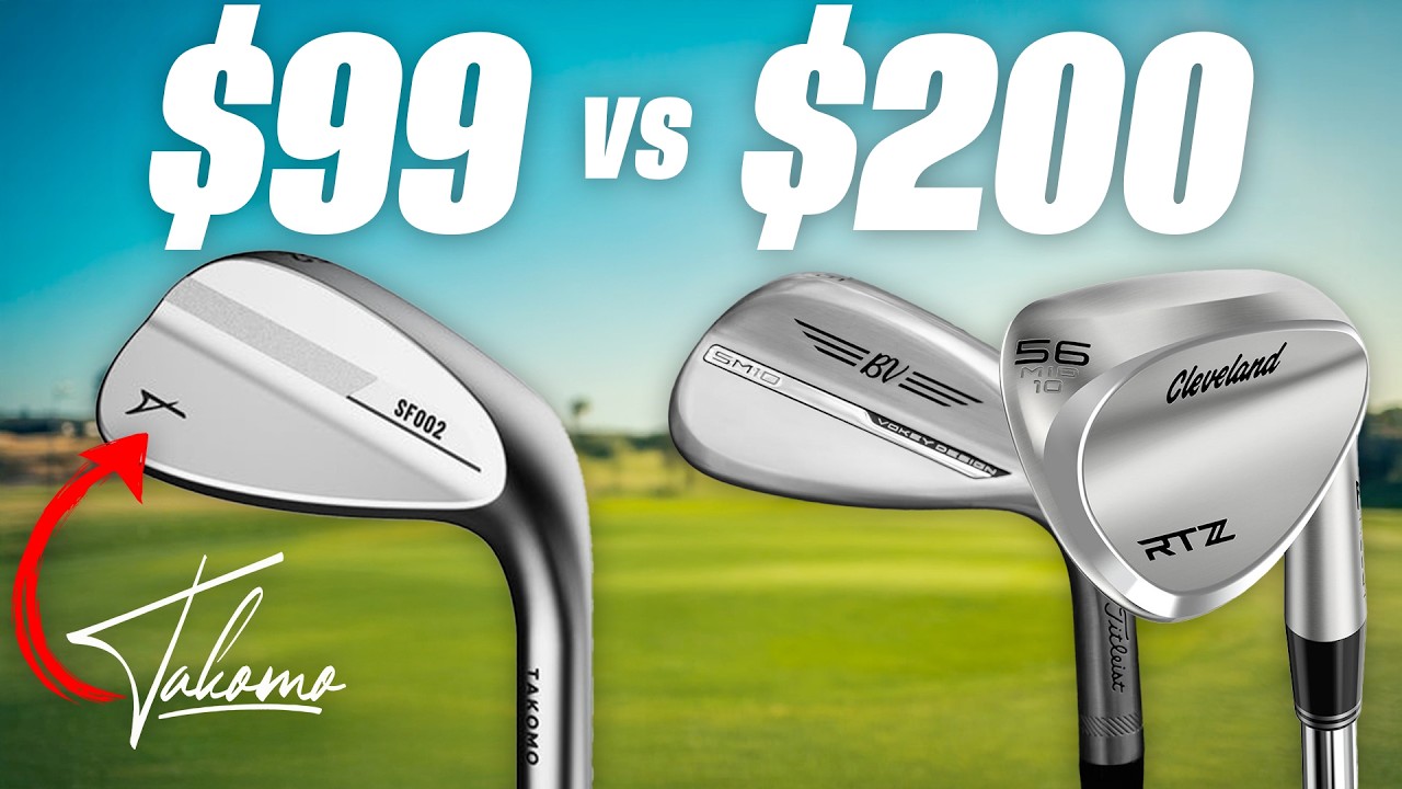 Can a $99 Wedge (Takomo) Beat Vokey and Cleveland? – Takomo SF002 Review