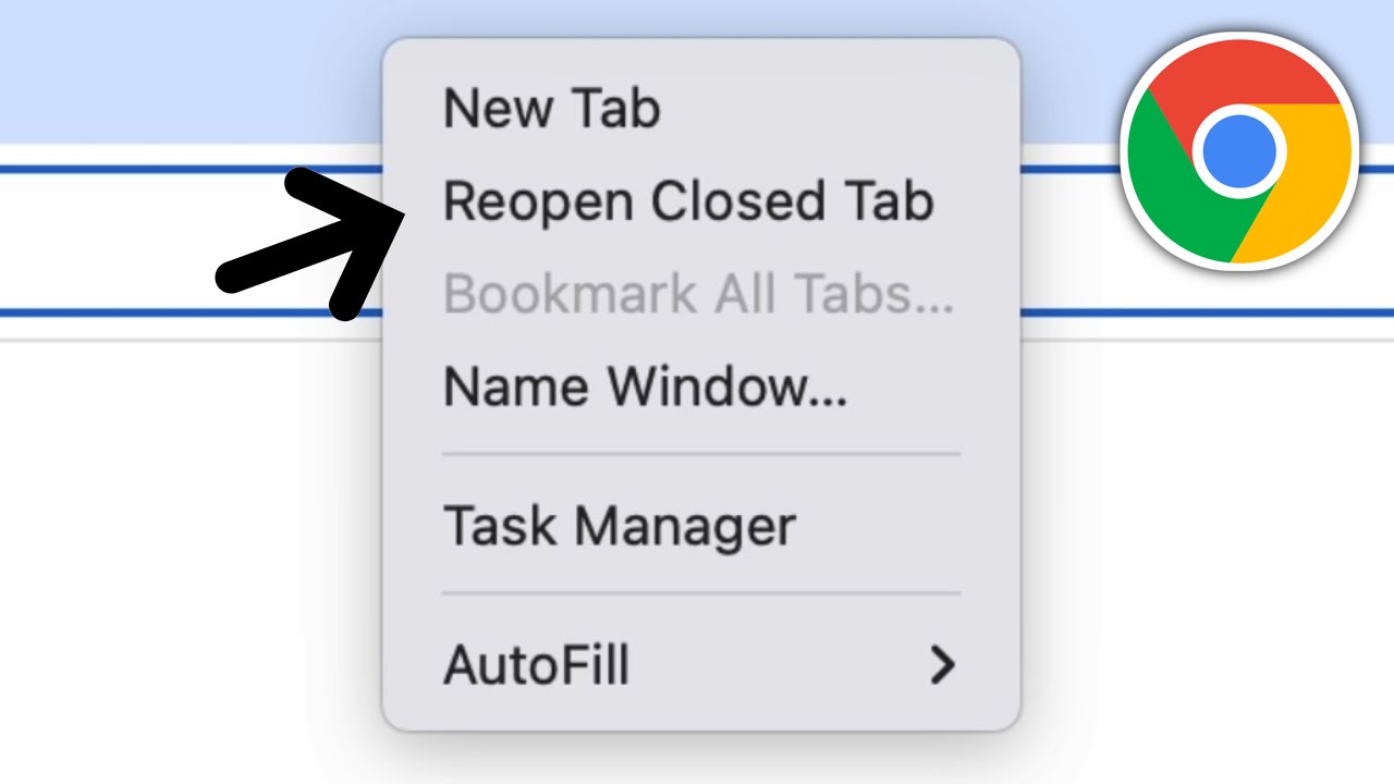 How to Reopen Closed Tabs on Google Chrome