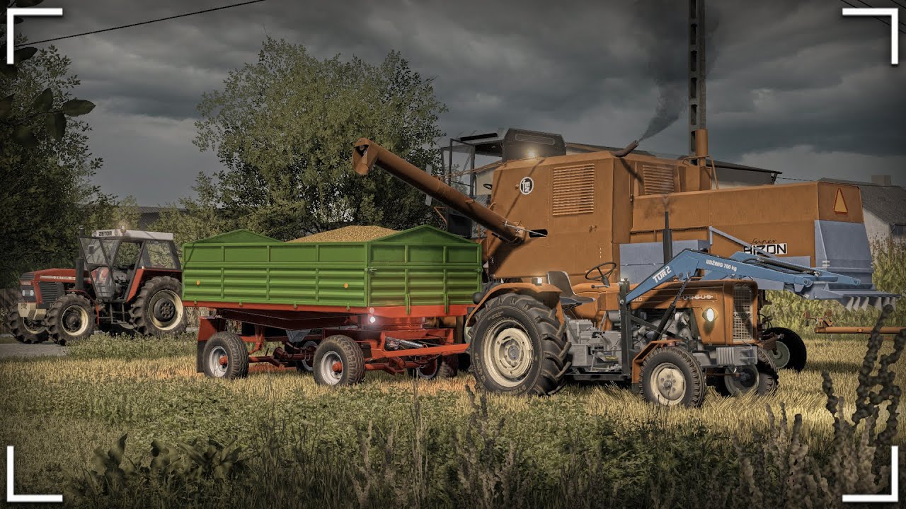 🔥Żniwa Pszenicy 🔥Ryk Bizona🔥Polska Wieś🔥2xUrsus & Zetor🔥AV🔥FS22 ✓