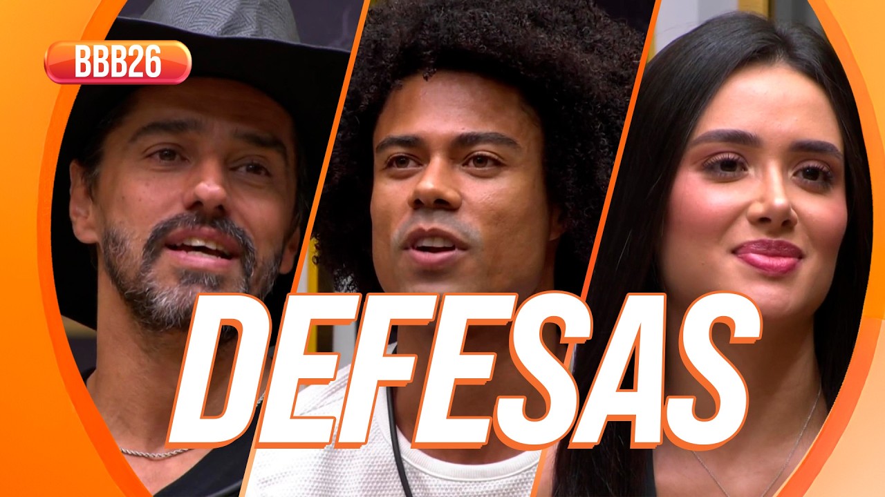 PAREDÃO FALSO FORMADO! 🔥 Alberto, Breno e Jordana ESTÃO NA DISPUTA e fazem suas defesas | BBB 26