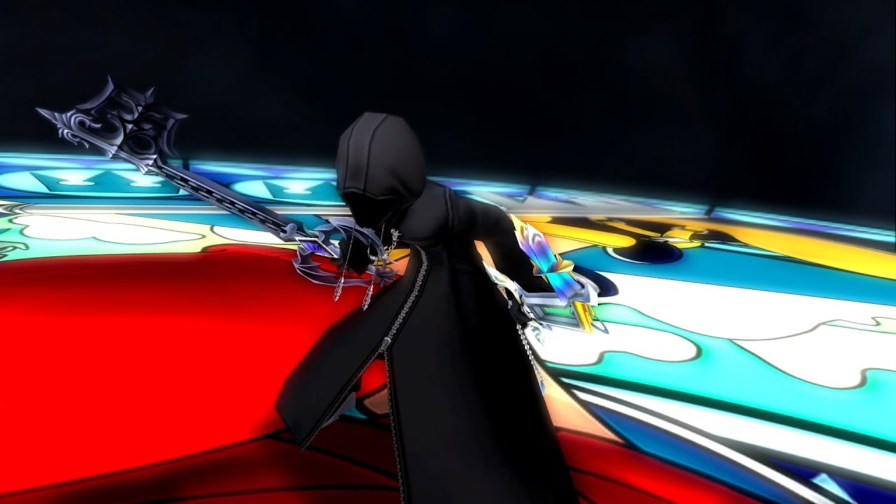 Kingdom Hearts 2: Data Roxas Boss Fight (PS3 1080p)