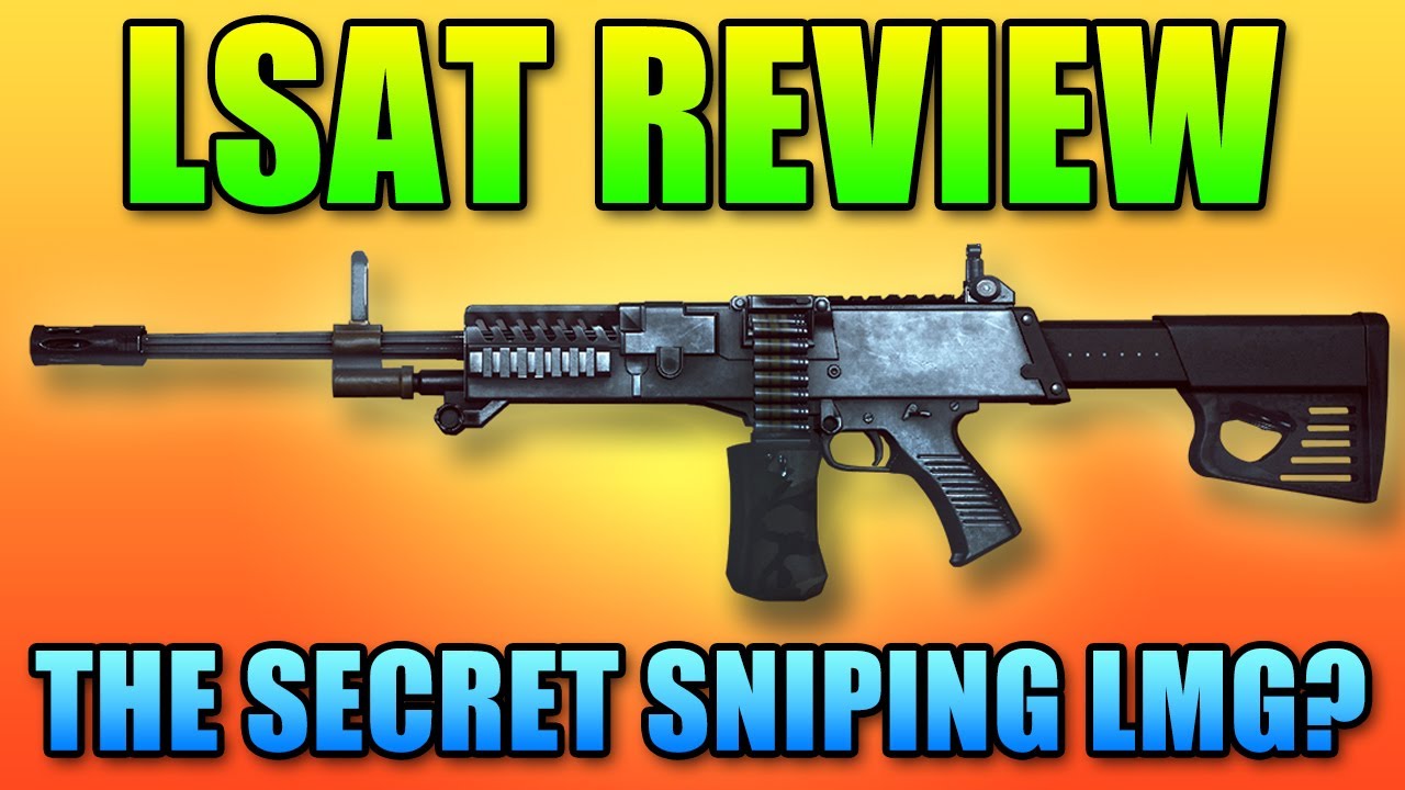 Battlefield 4 LSAT Review - How To Snipe With An LMG!
