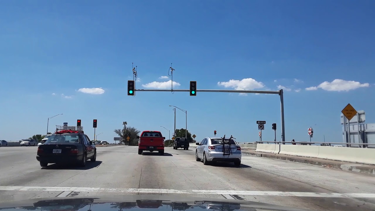 Miami, FL. Driving from Dania beach to Launderhill
