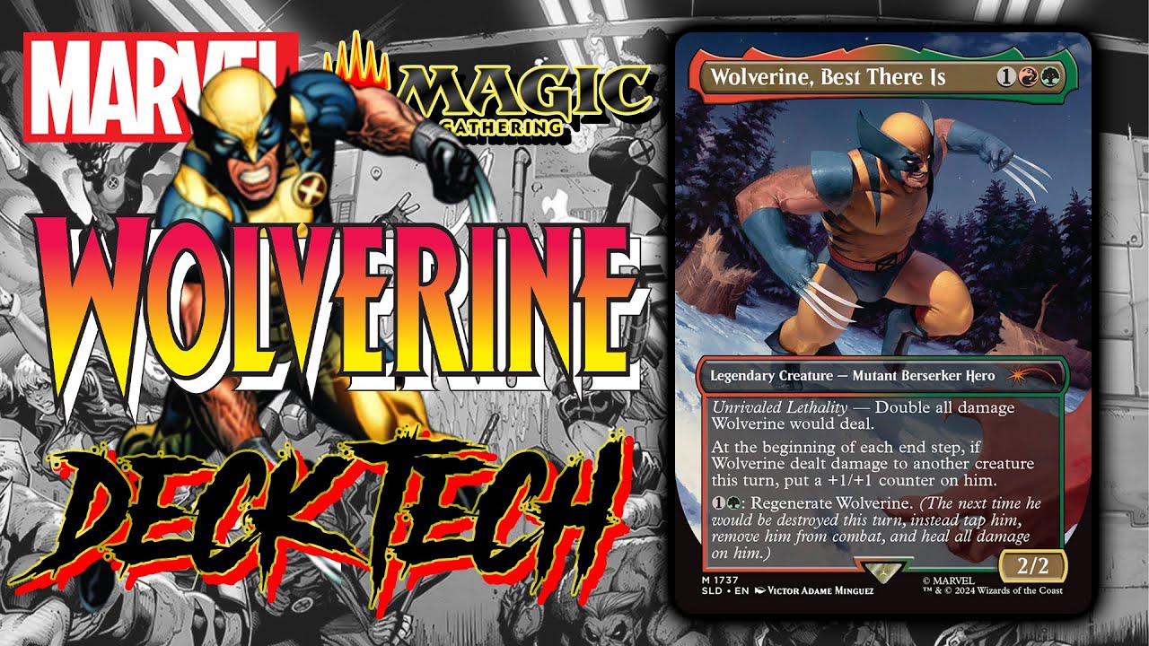 WOLVERINE X-Men Deck Tech | Magic The Gathering Commander