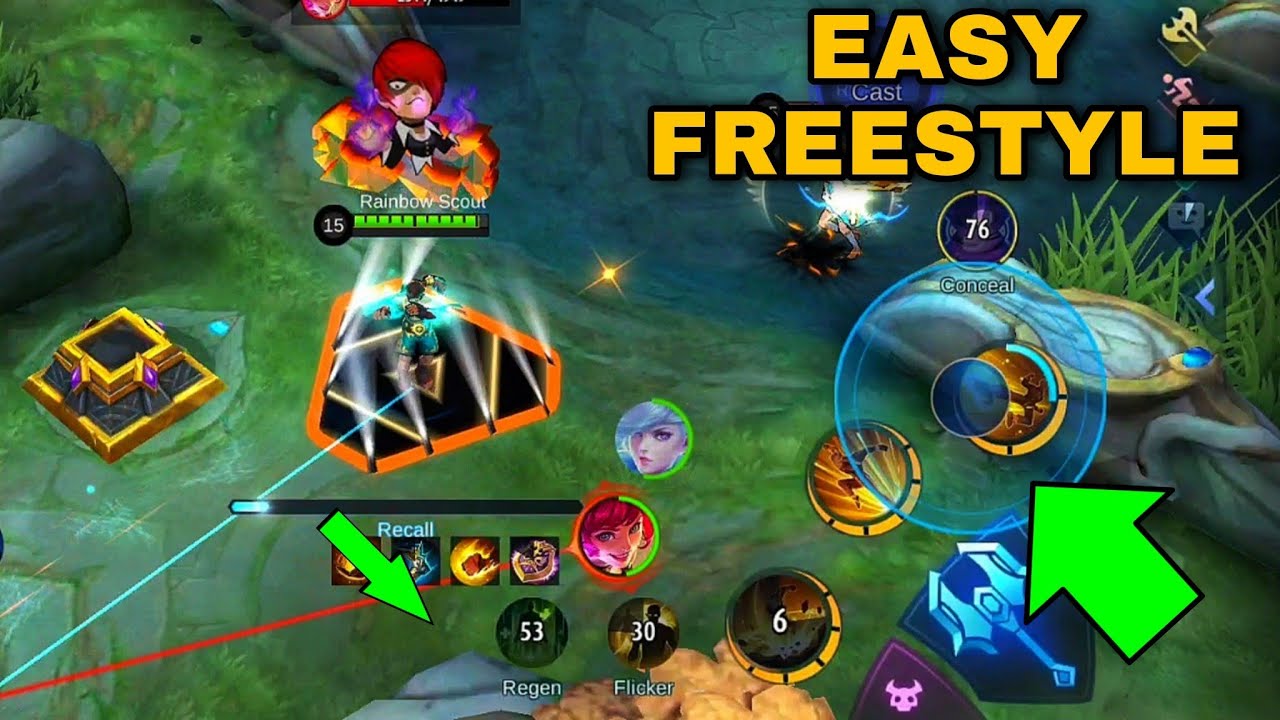 CHOU BEST CUSTOM SETTINGS for Easy and Fast Freestyle Mobile Legends