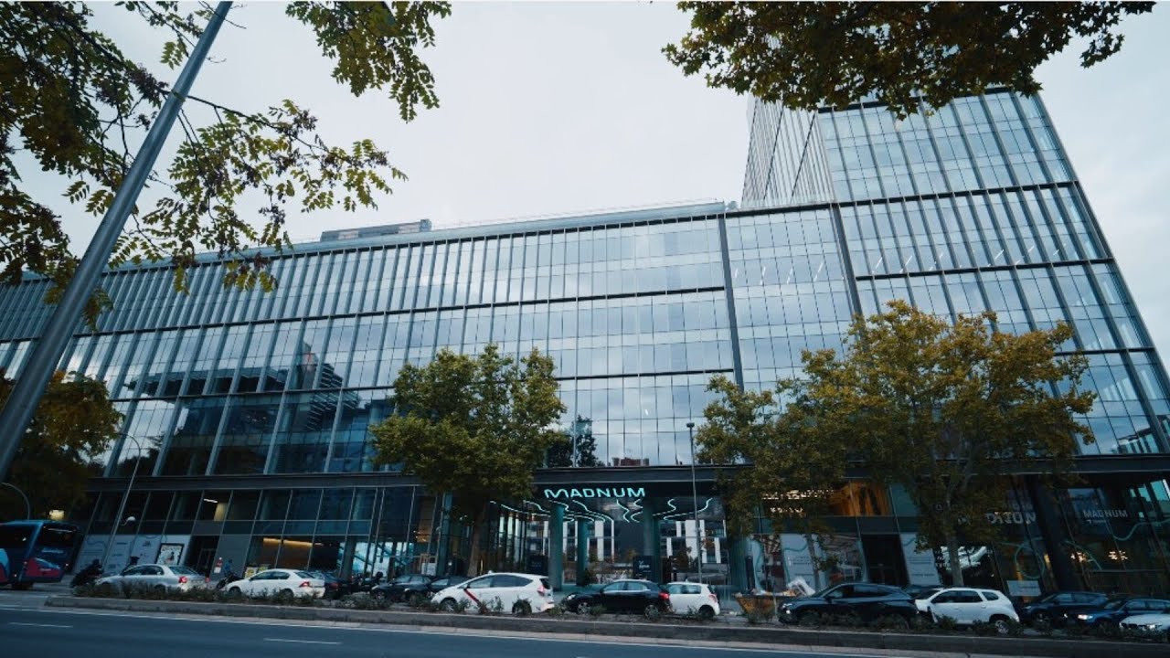 MADNUM Madrid: A 170 sqm digital lighting experience connecting natural and corporate spaces.