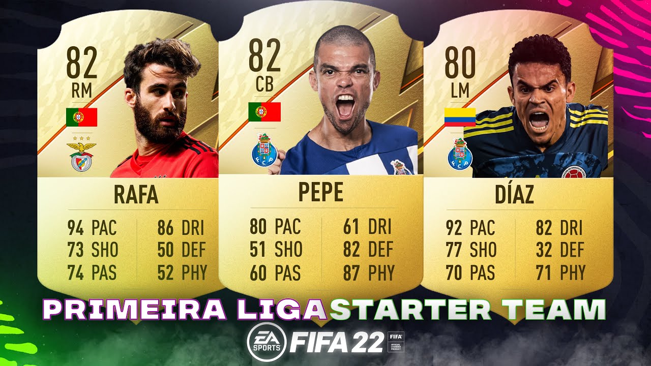 FIFA 22 - CRAZY META PORTUGUESE LEAGUE STARTER TEAM! 😍  ft. Rafa, Pepe & Diaz! FIFA 22 Ultimate Team