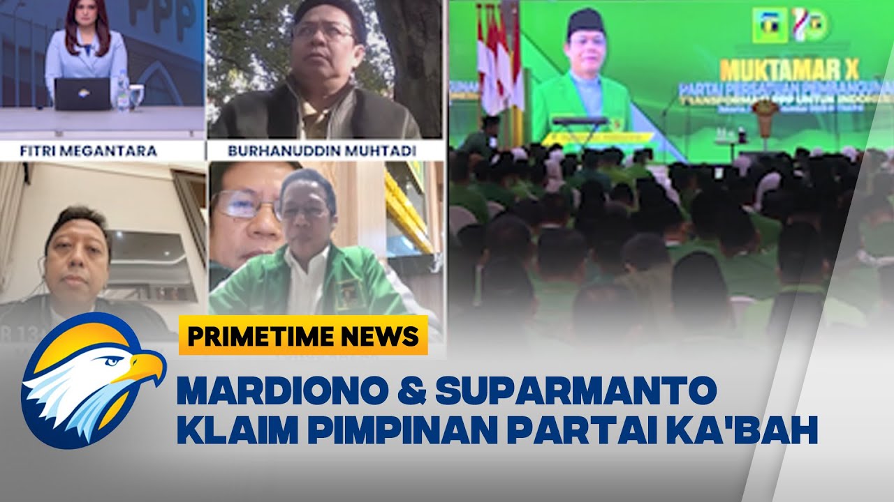 FULL DIALOG | Mardiono & Suparmanto, Siapa Berhak Pimpin PPP?   - [Primetime News]