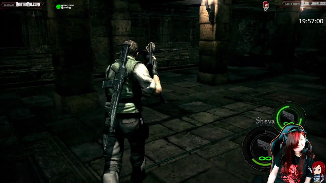 (1080P FR/EN/JP) RESIDENT EVIL 5 Easy mode Feat Jinx : joyaux et emblèmes 2-3 partie 3