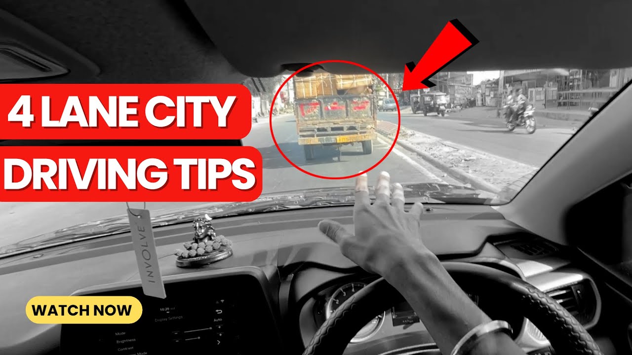 4 Lane City Driving Tips | City में कार कैसे चलाए | KP Drive