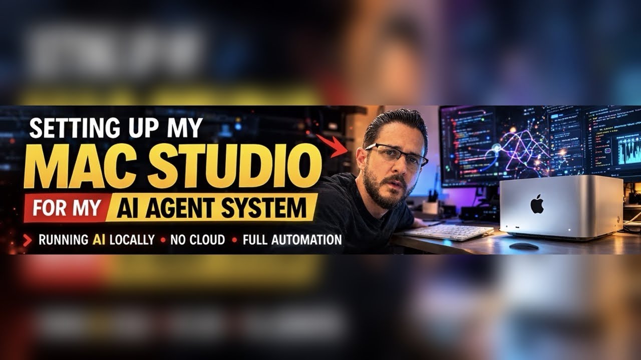 Настройка моей рабочей станции Mac Studio для ИИ (256 ГБ для локальных ИИ-моделей)