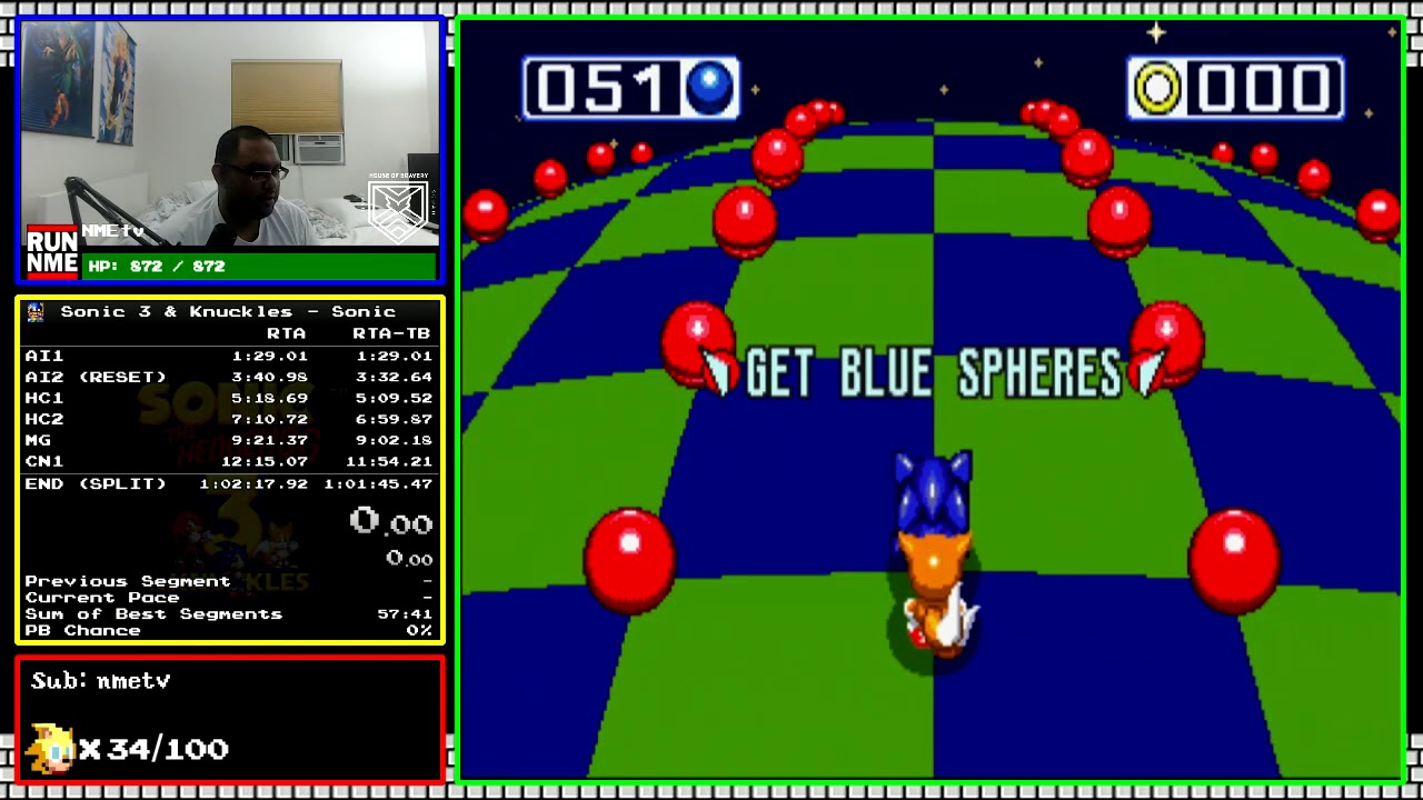 Sonic 3 & Knuckles; All Emeralds Glitch