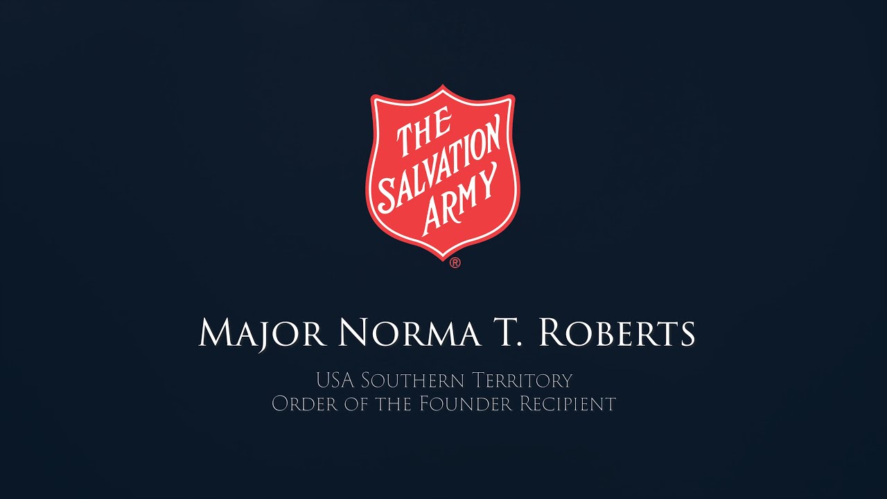Major Norma T. Roberts - Order of the Founder Recipient
