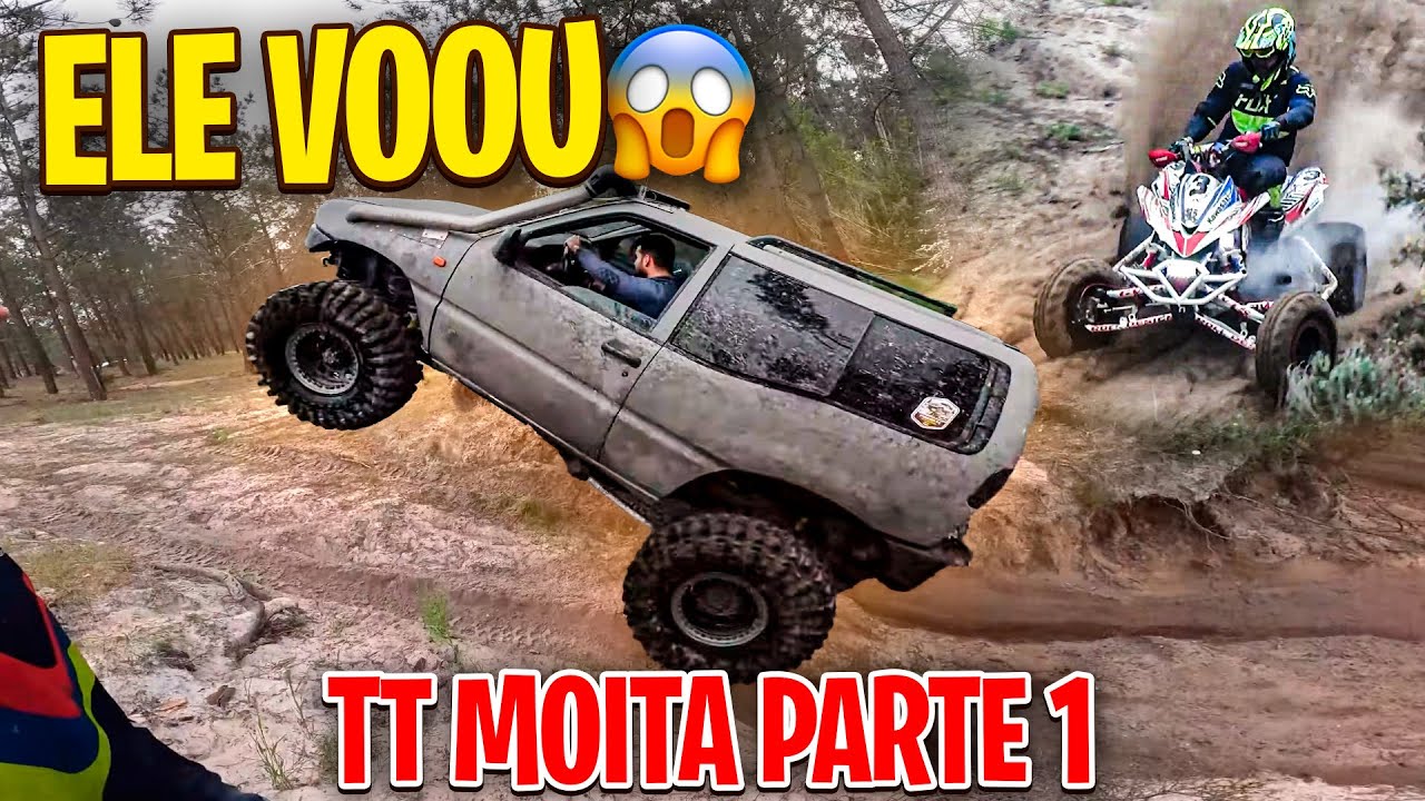 ELE VOOU NO PASSEIO TT DA MOITA 😱 *FUI DE KAWASAKI* | STOWNAS