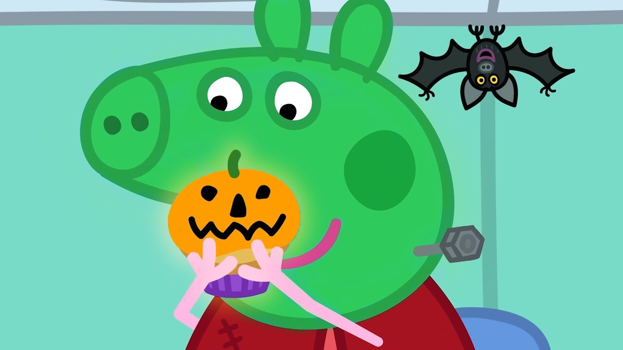 Guloseimas assustadoras de Halloween! | Les histoires de Peppa Pig