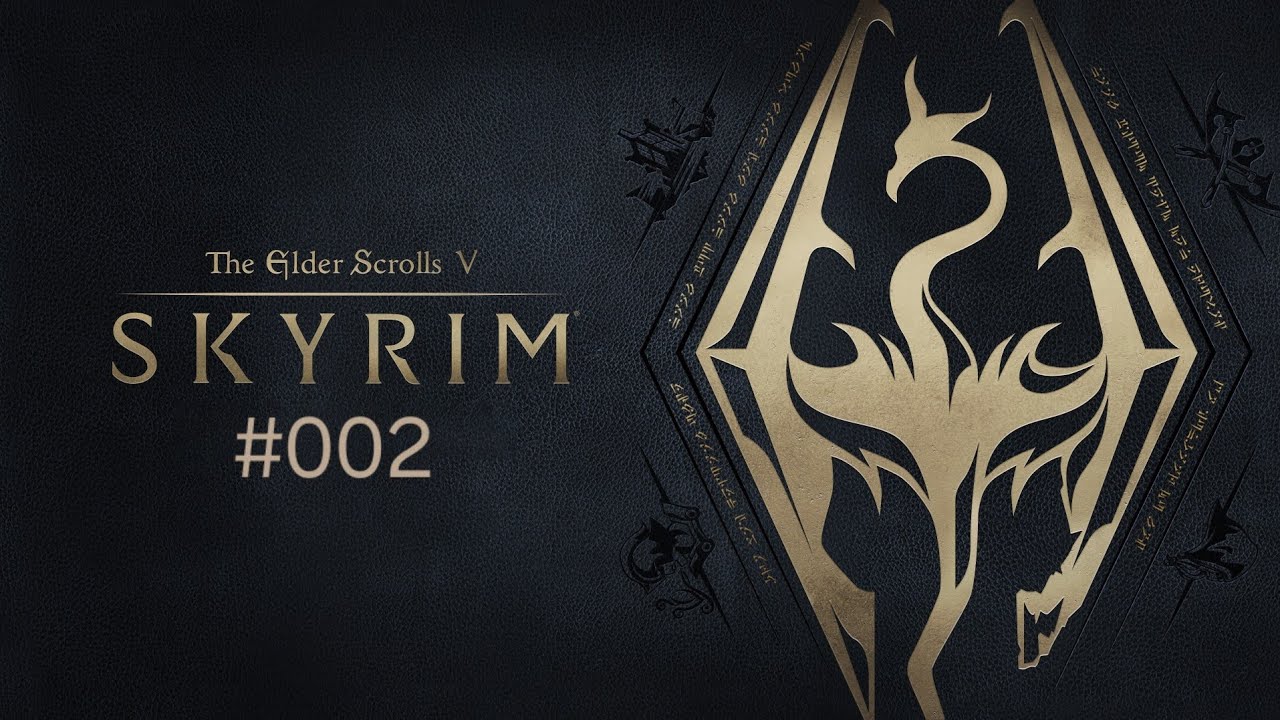 The road to Whiterun - The Elder Scrolls V: Skyrim #002 [ Gameplay ]