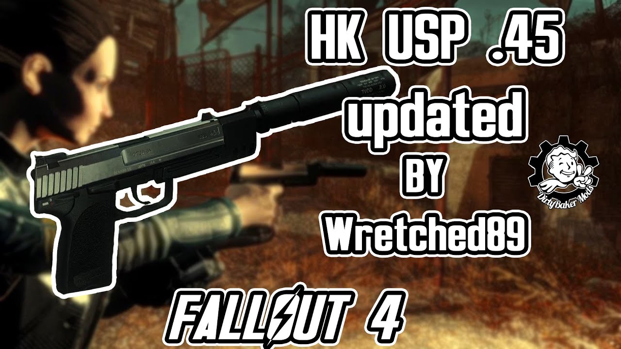 FALLOUT 4 MOD HK USP .45 Update
