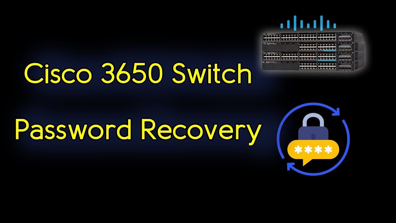 How to do password recovery for Cisco 3650 switch
